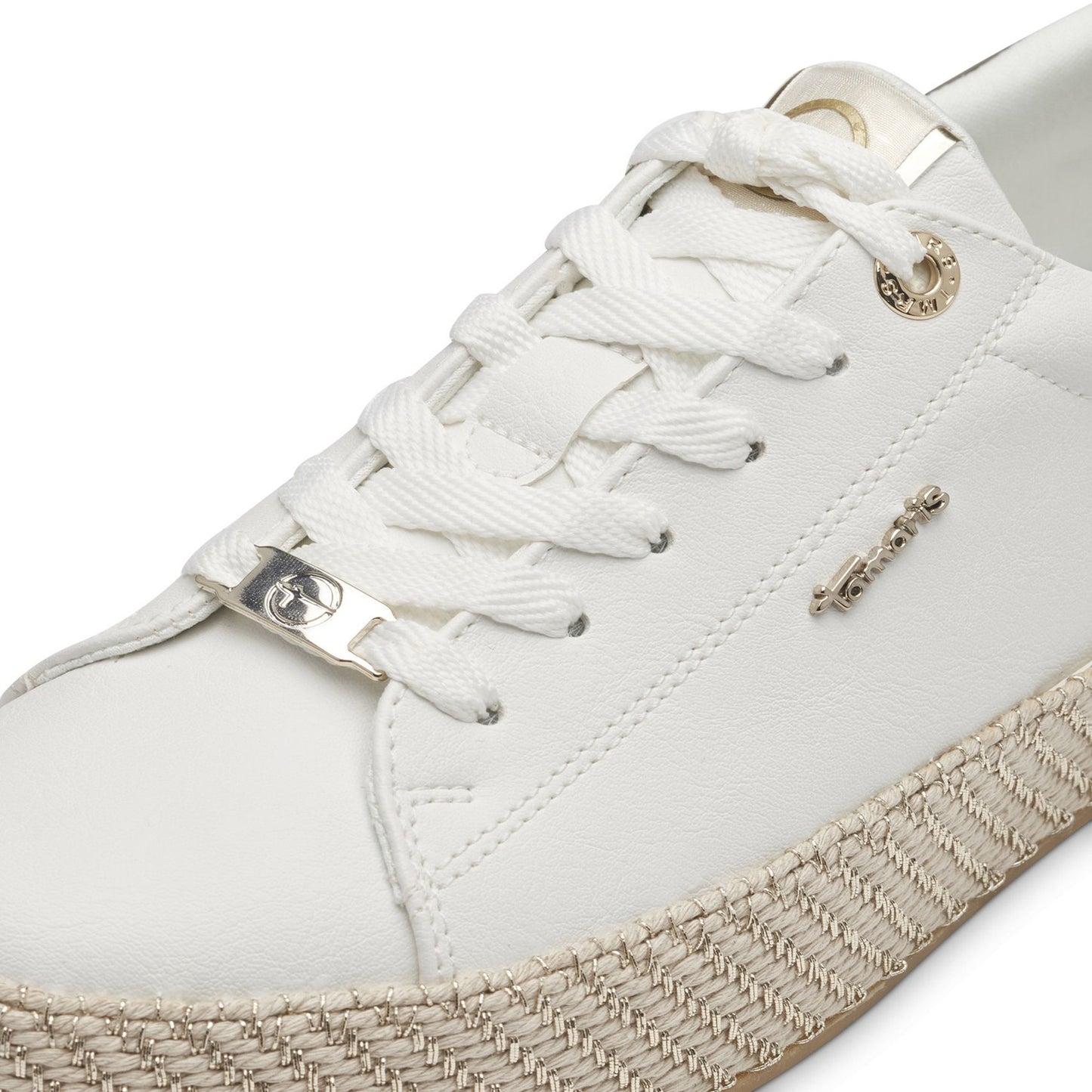 Women's White Fashion Sneakers