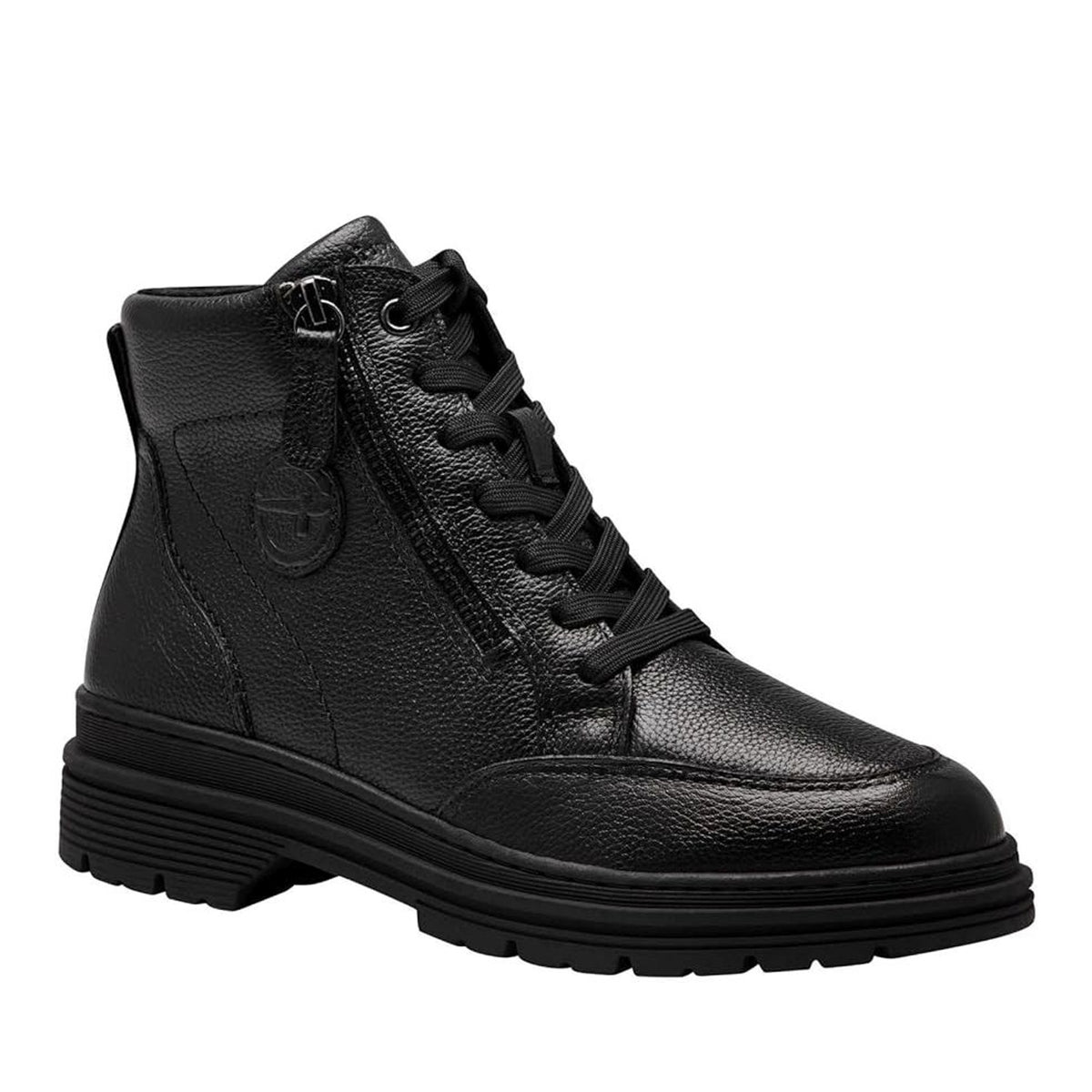 Women's Black Lace Ankle Boots