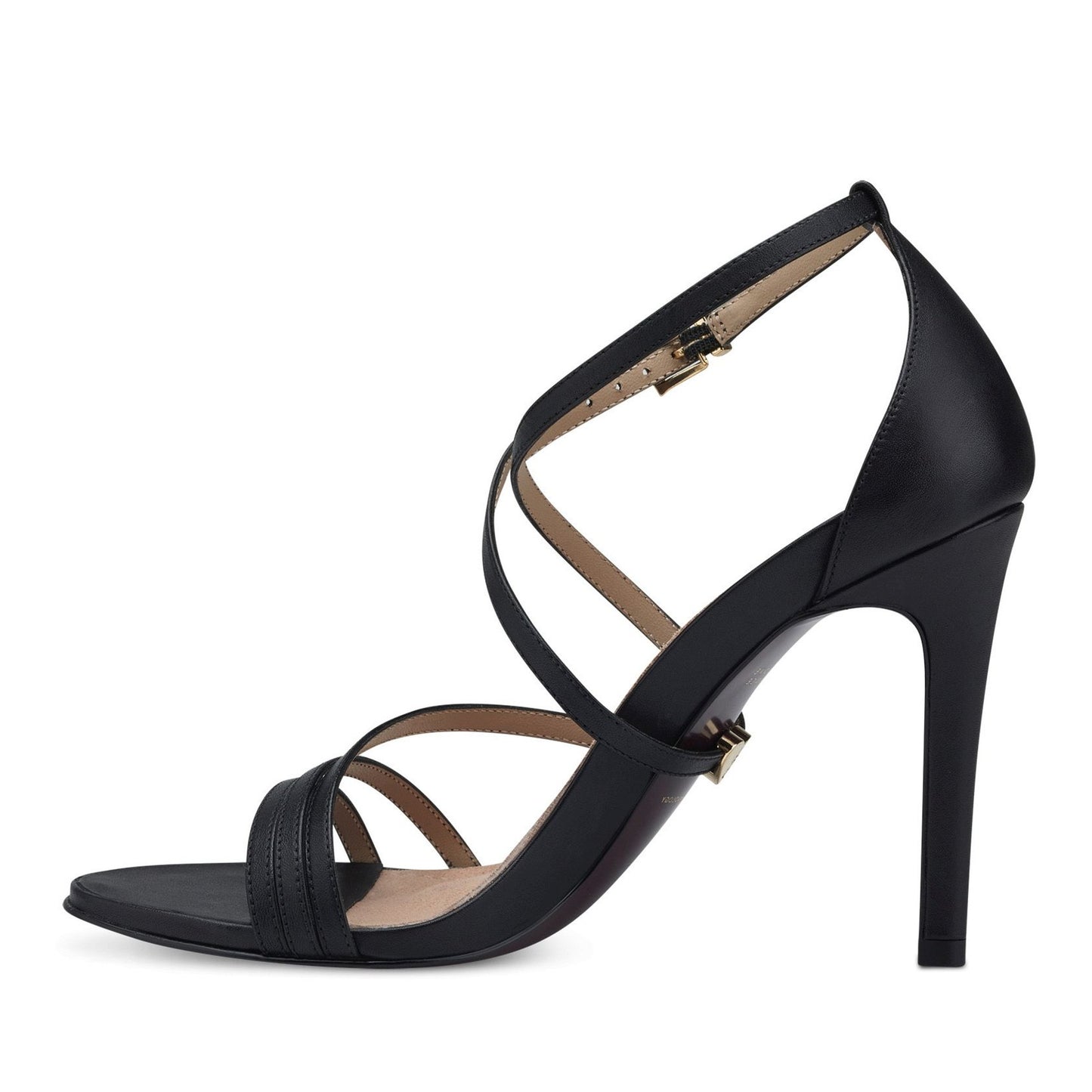 Women's Black Dress Open-Toe Sandals