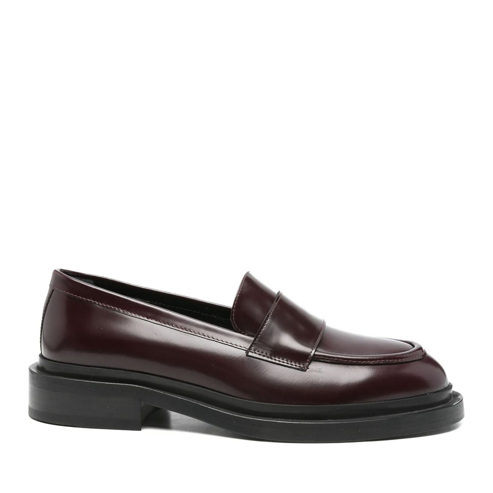 Women's Red Loafers