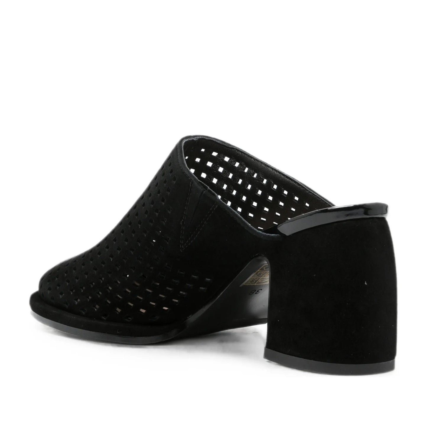 Women's Black Mule Slippers