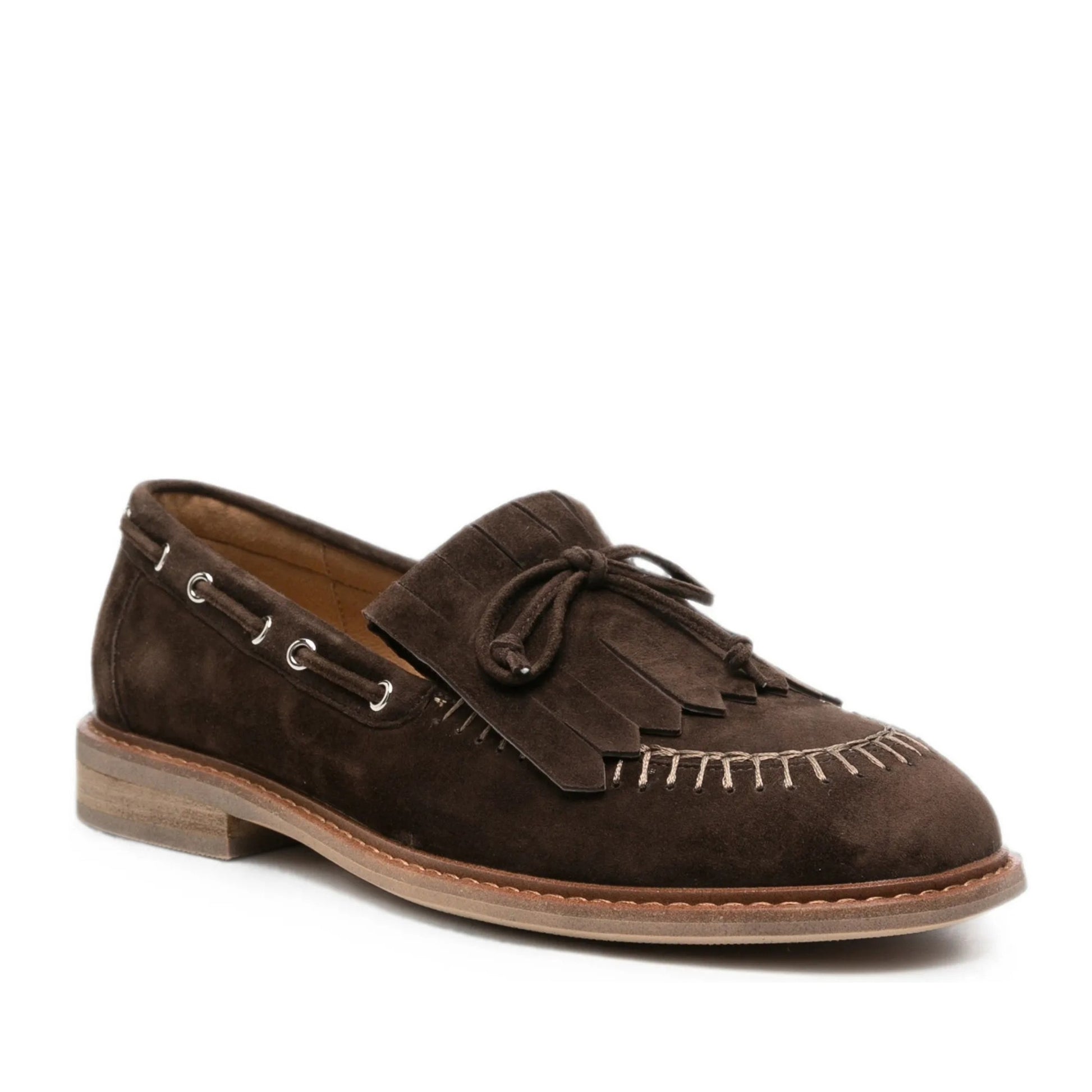 Women's Brown Moccasins