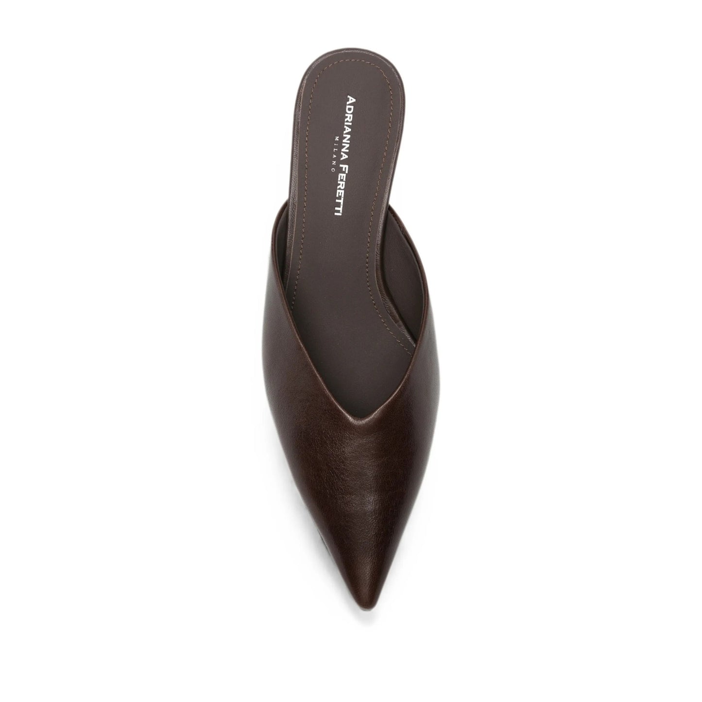 Women's Brown Dress Open-Toe Slippers