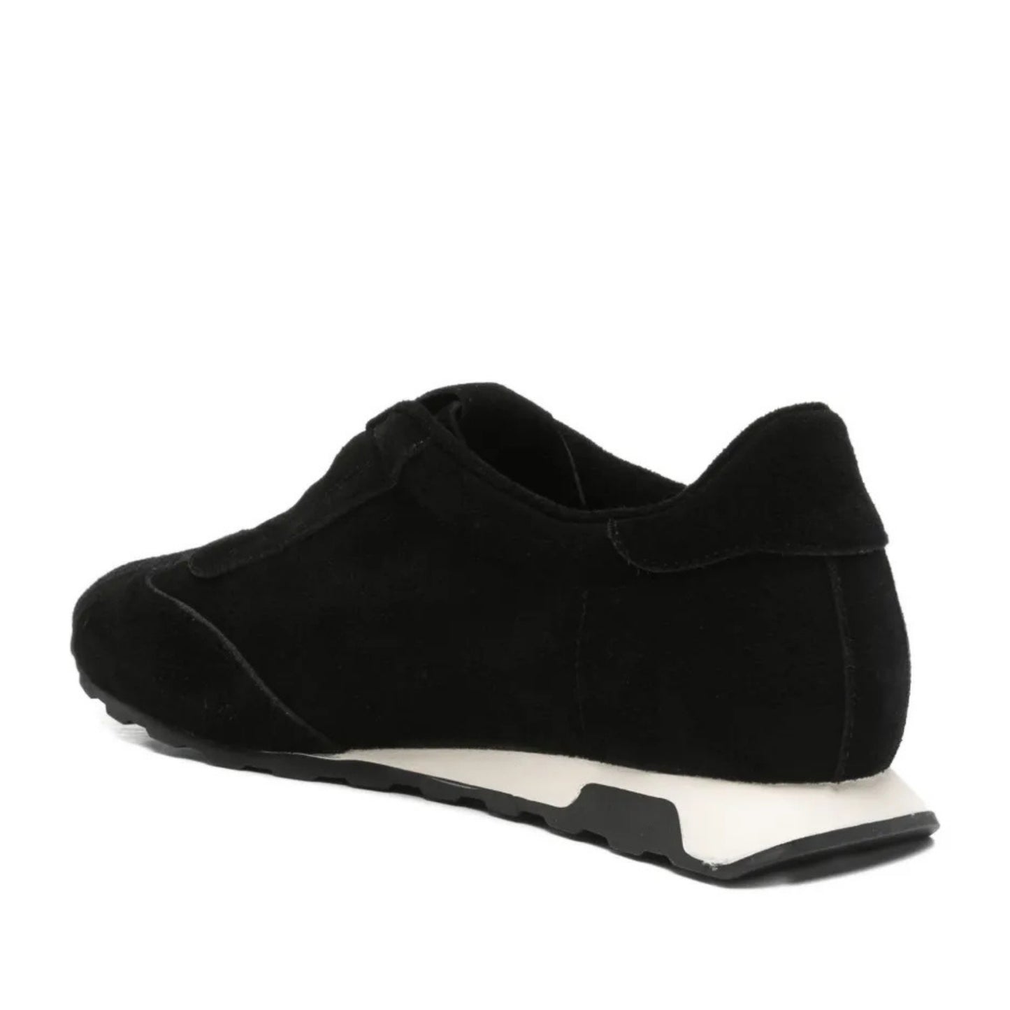Women's Black Wedge Fashion Sneakers