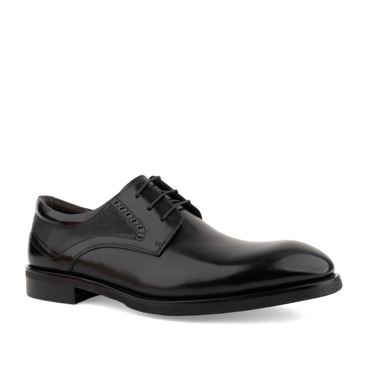 black elegant closed formal