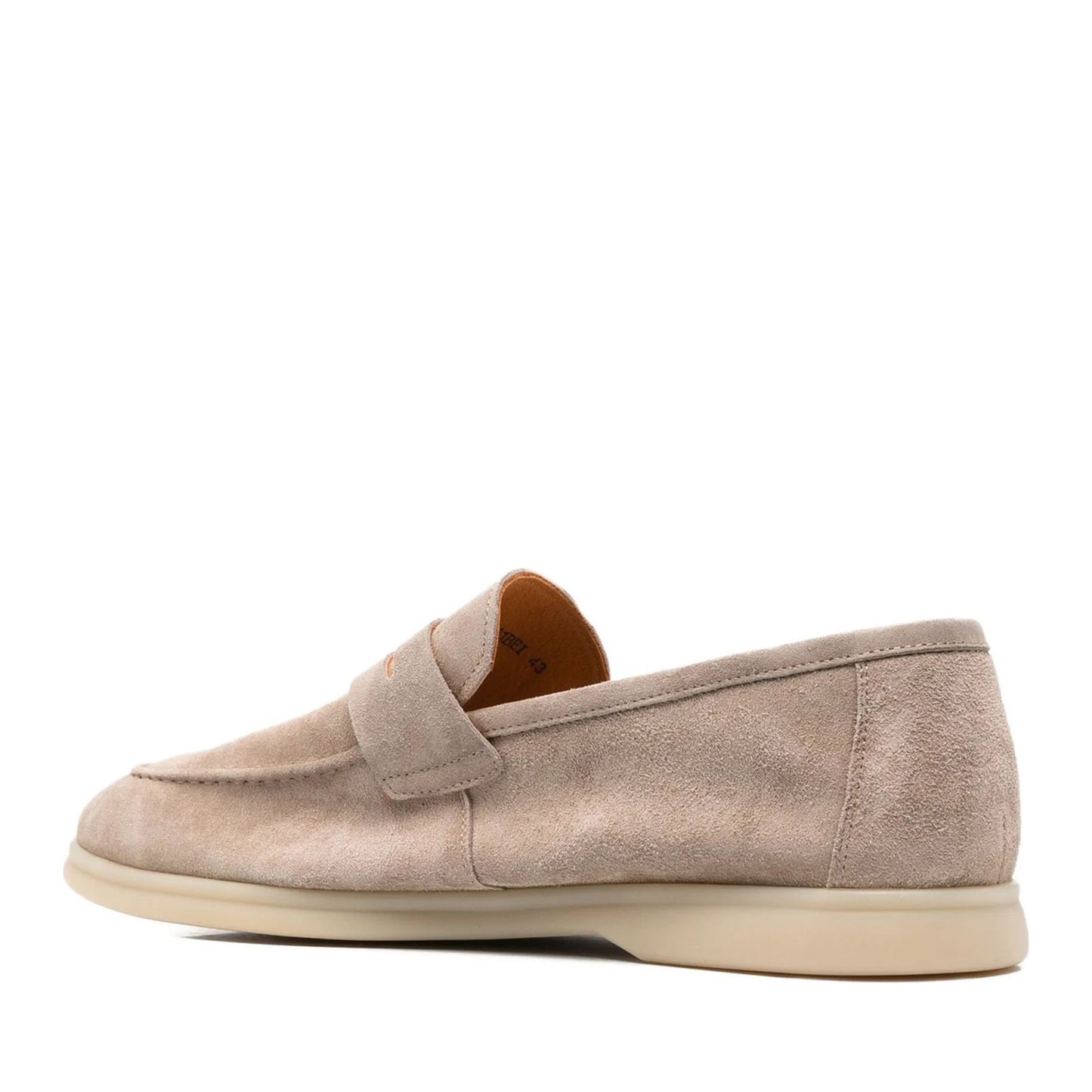 Men's Beige Dress Loafers