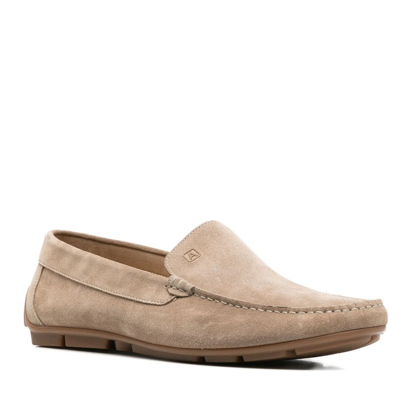 Men's Beige Dress Moccasins