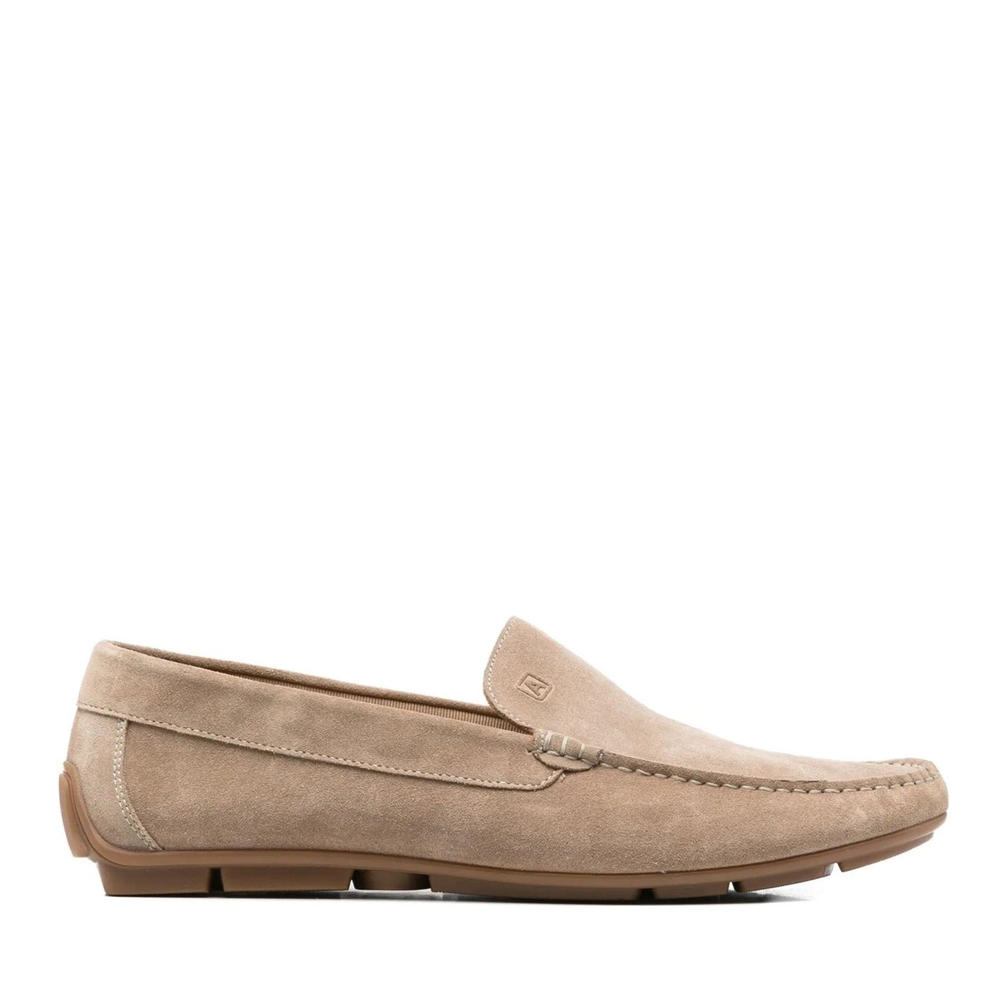 Men's Beige Dress Moccasins