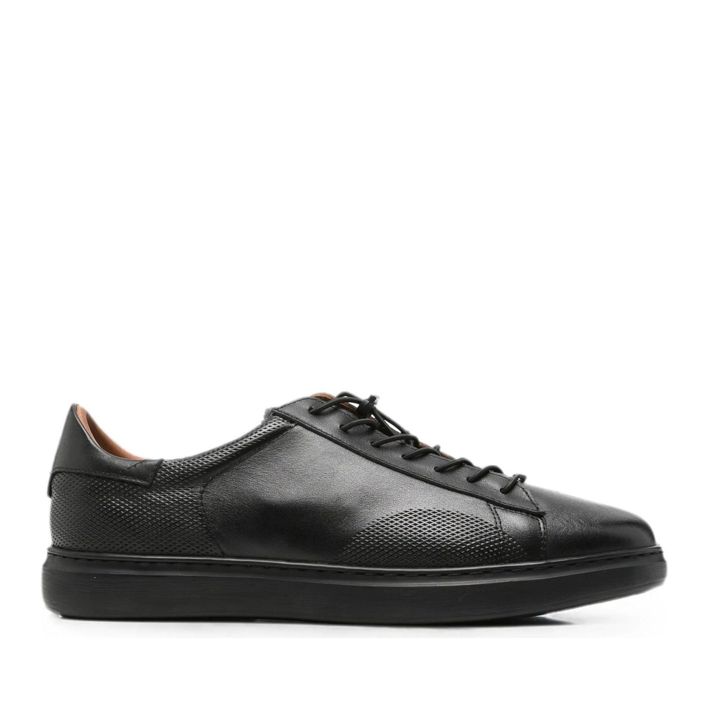Men's Black Wedge Fashion Sneakers