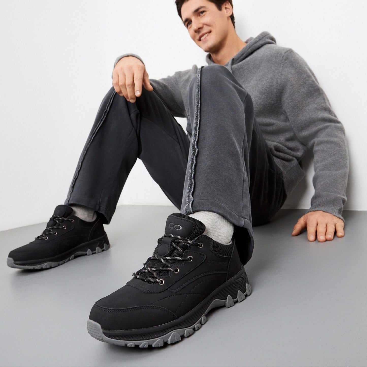 Men's Black Ankle Boots