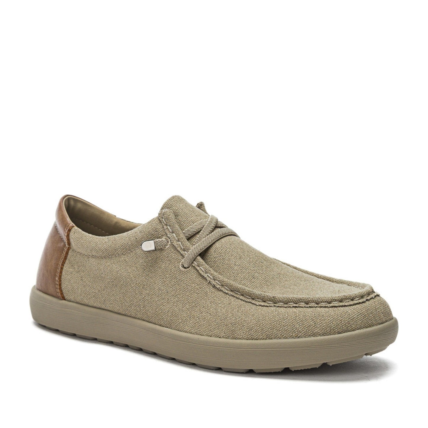 Men's Beige Moccasins
