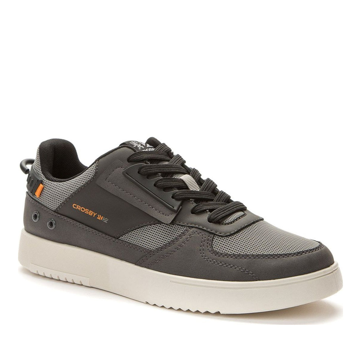 grey casual closed sneakers