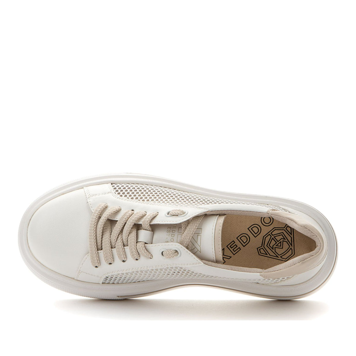 beige casual closed sneakers