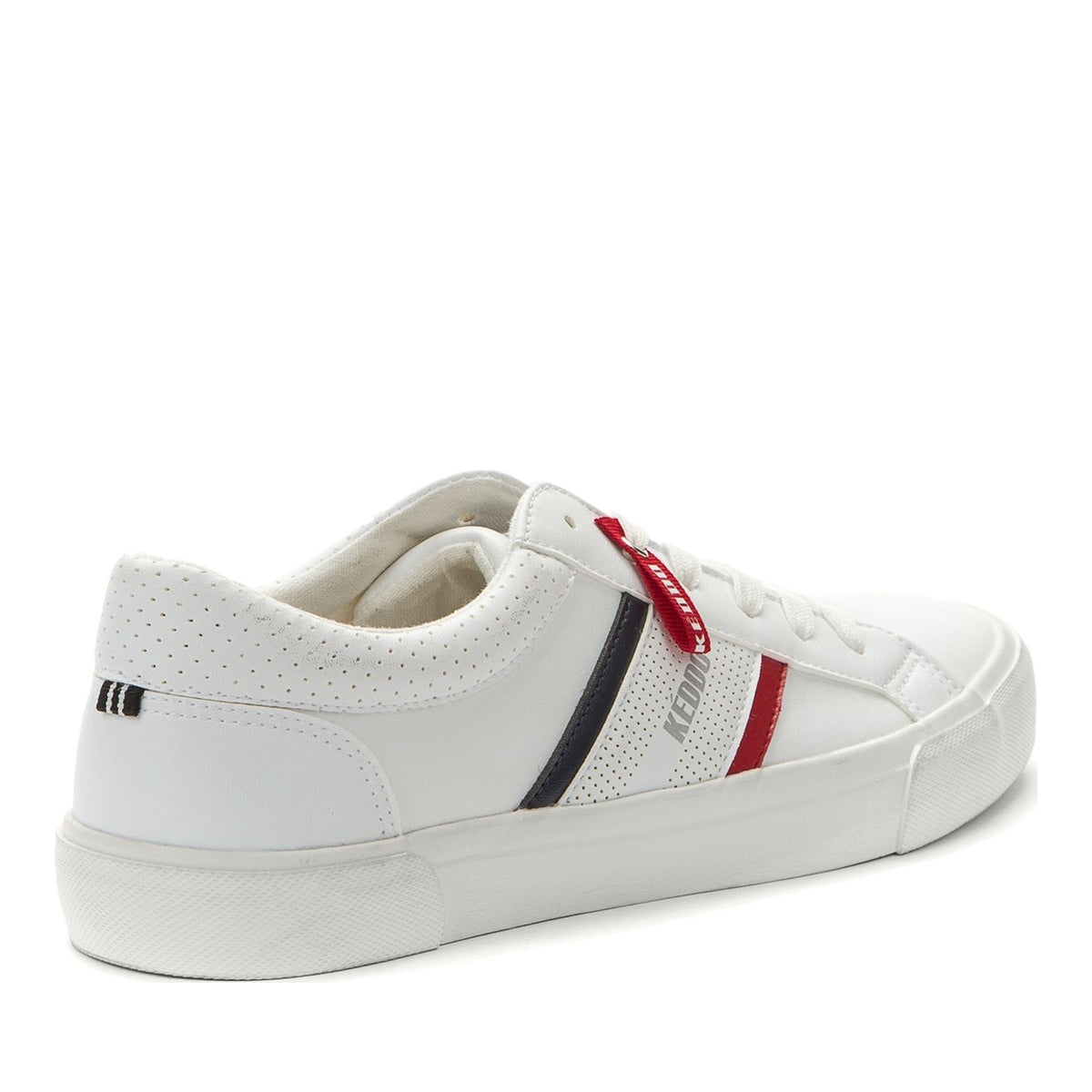 white casual closed sneakers