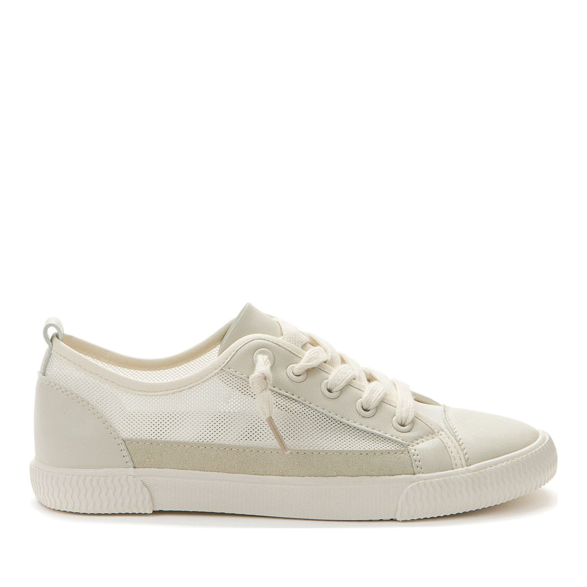 beige casual closed sneakers