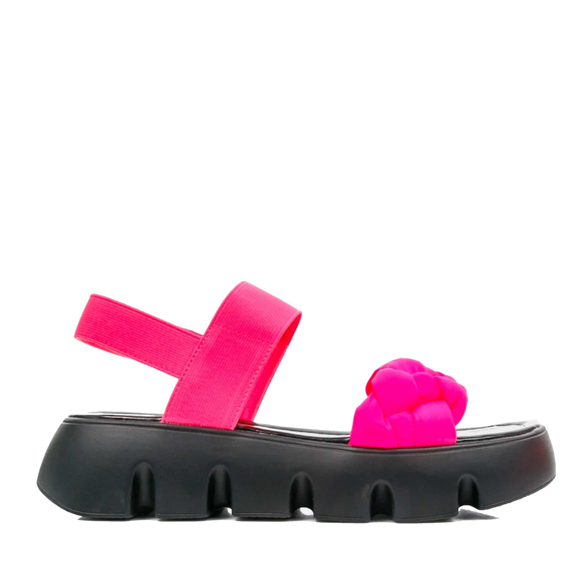 pink casual open sandals