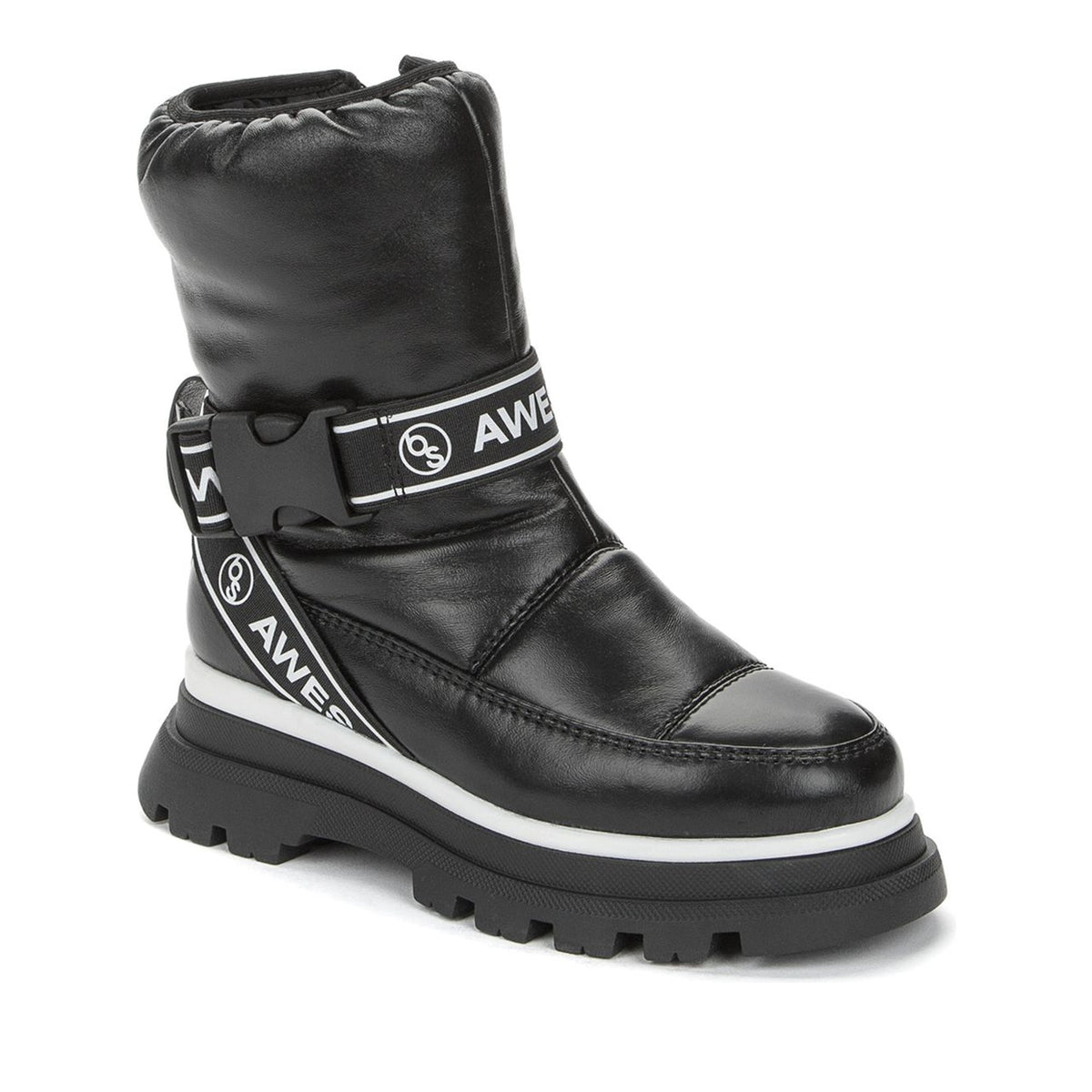Girls' Black Winter Boots