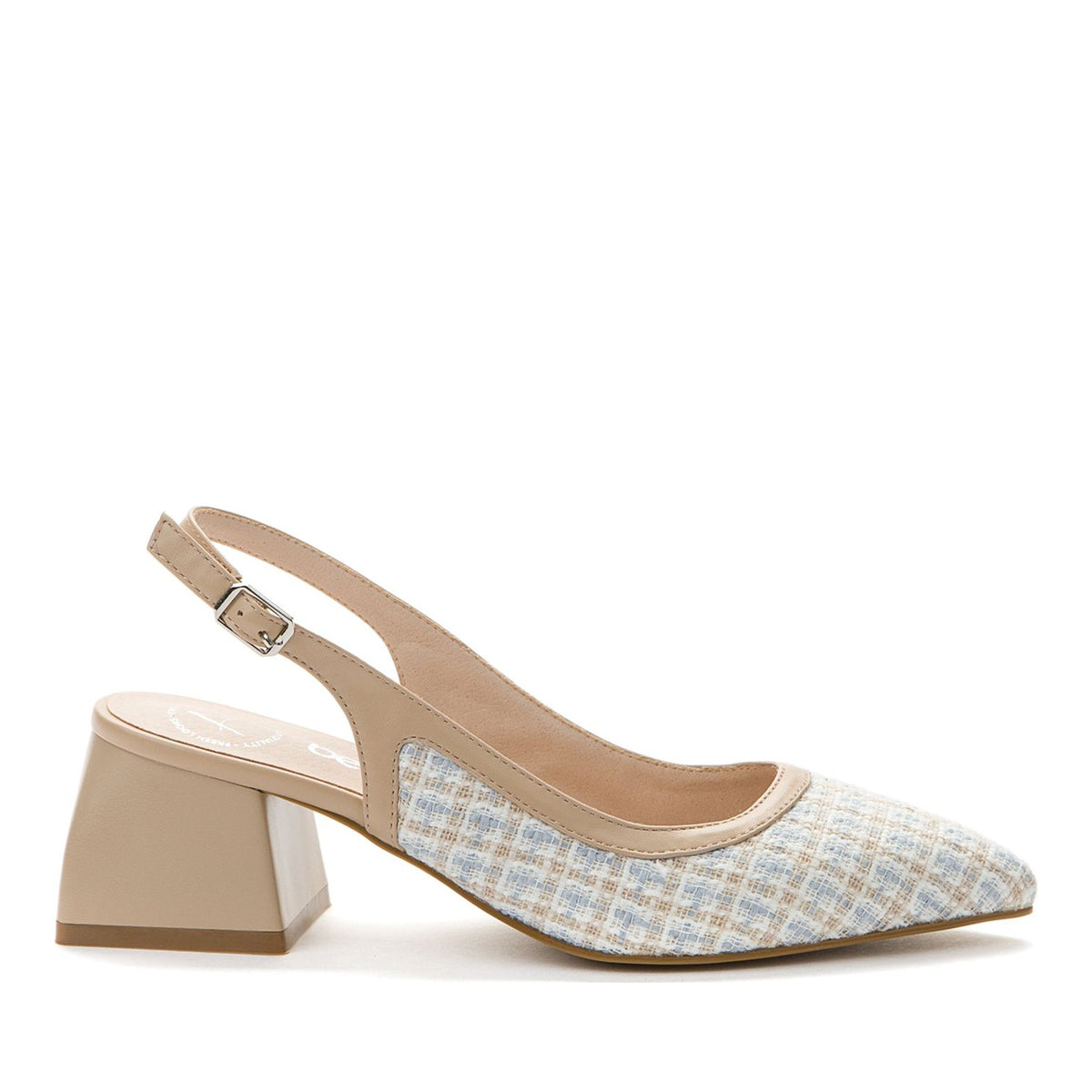 beige elegant part-open pumps