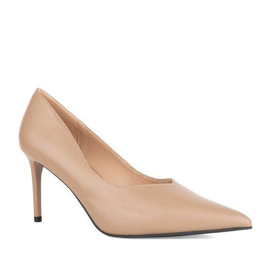 Women's Beige Dress Pumps