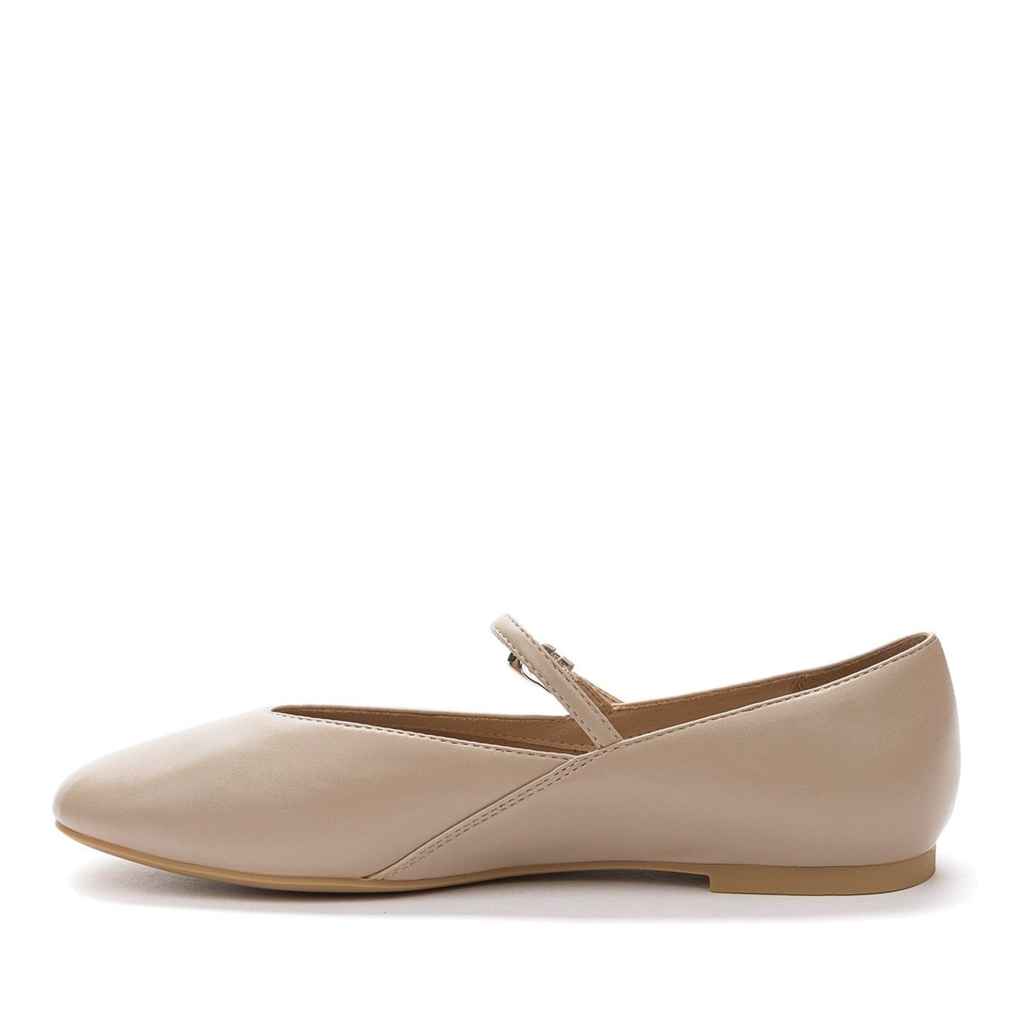 Women's Beige Dress Ballet Flats