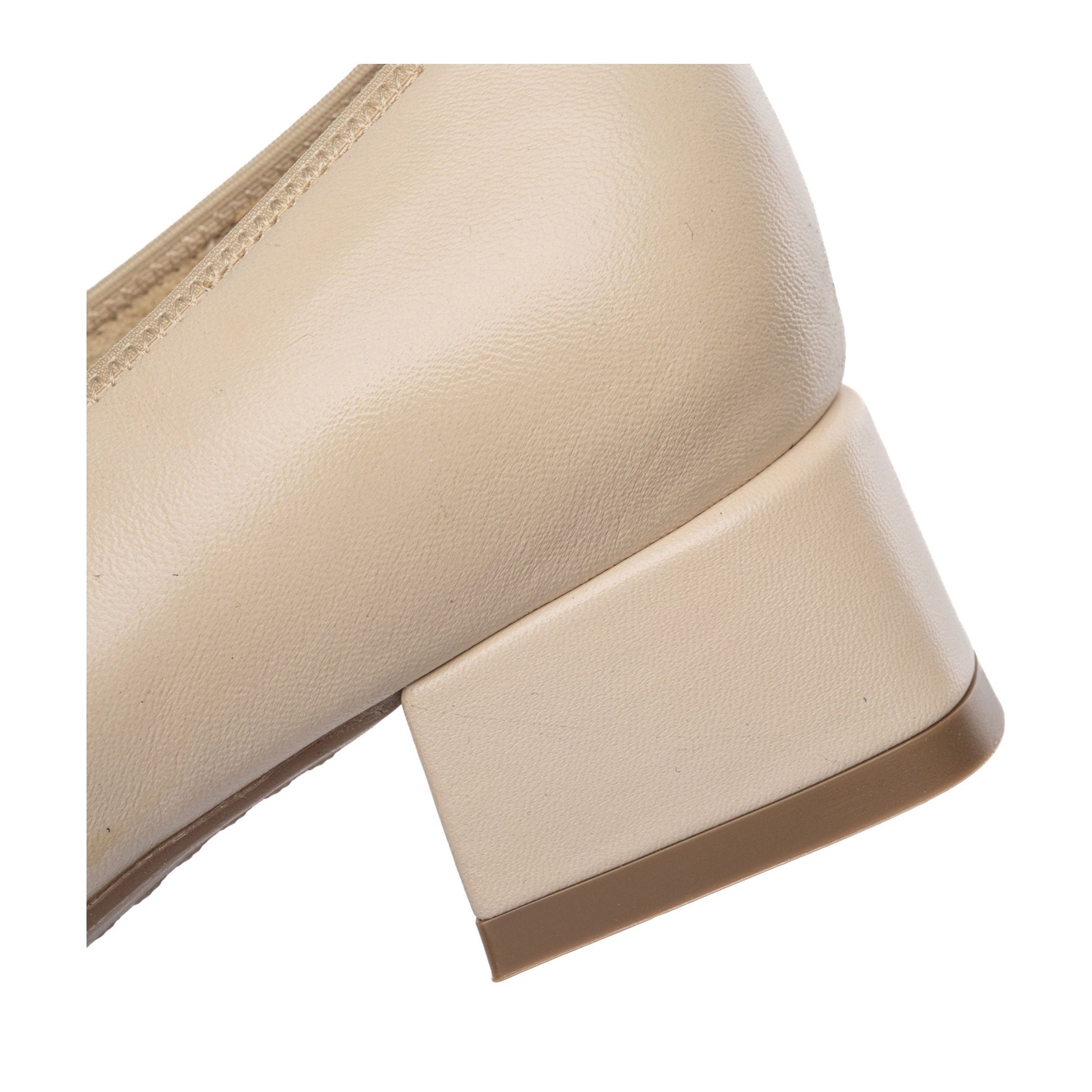 Graz Women's Beige Open-Toe Ballet Flats