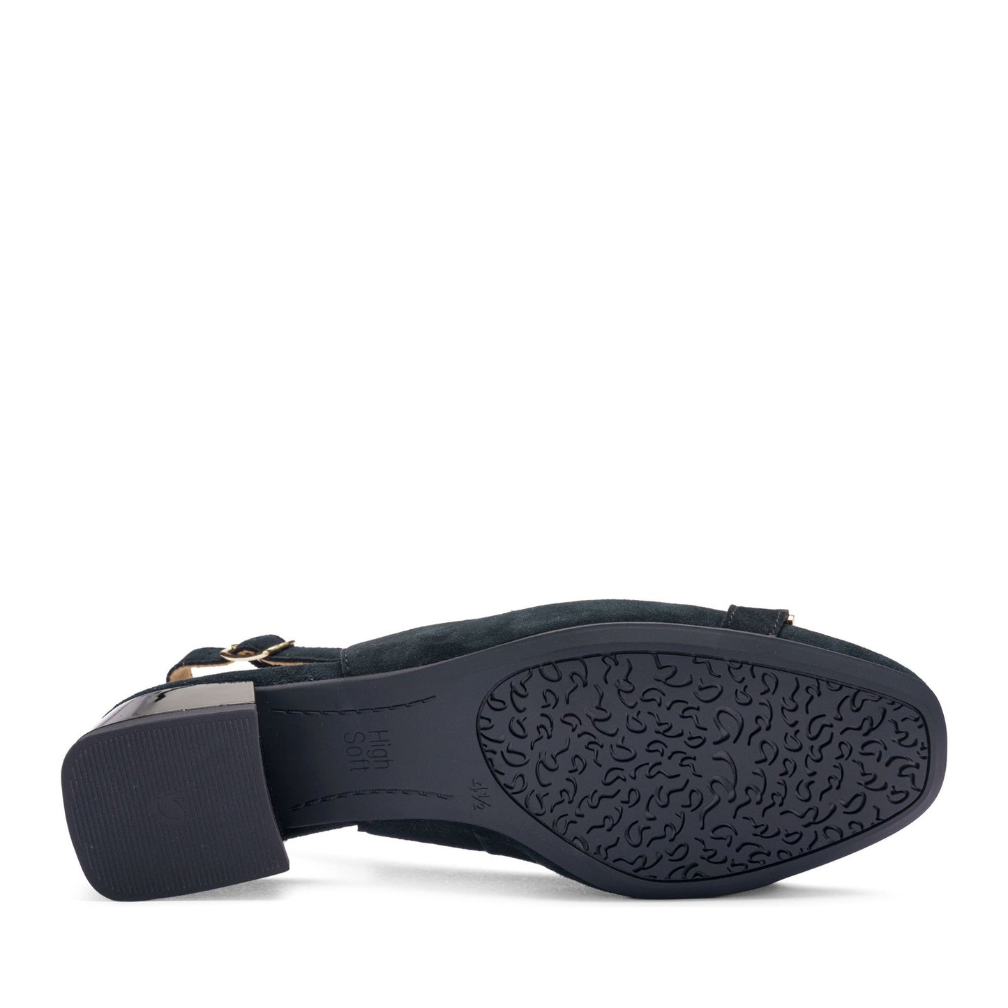 Graz Women's Black Dress Open-Toe Ballet Flats