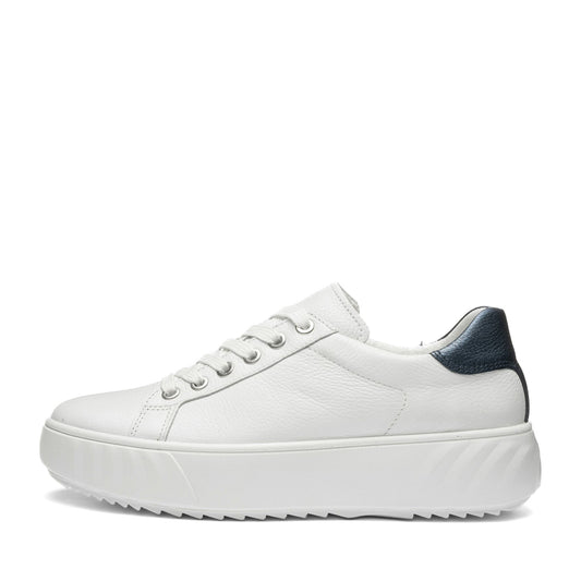 Monaco Women's White Leisure Fashion Sneakers
