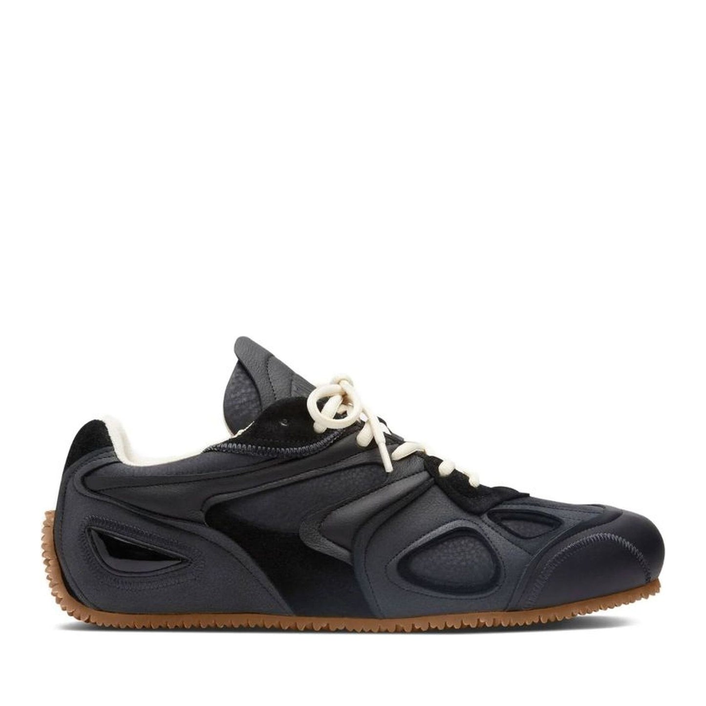 Slow Runner Men's Black Fashion Sneakers