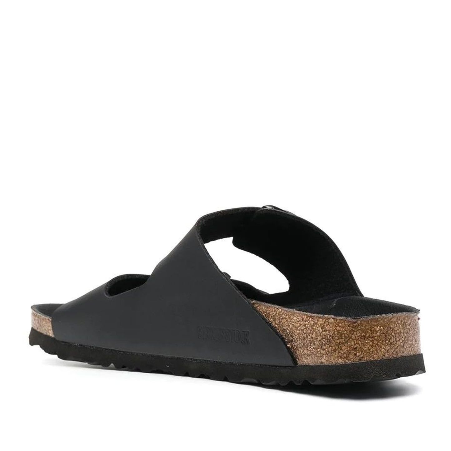 Black Open-Toe Slippers
