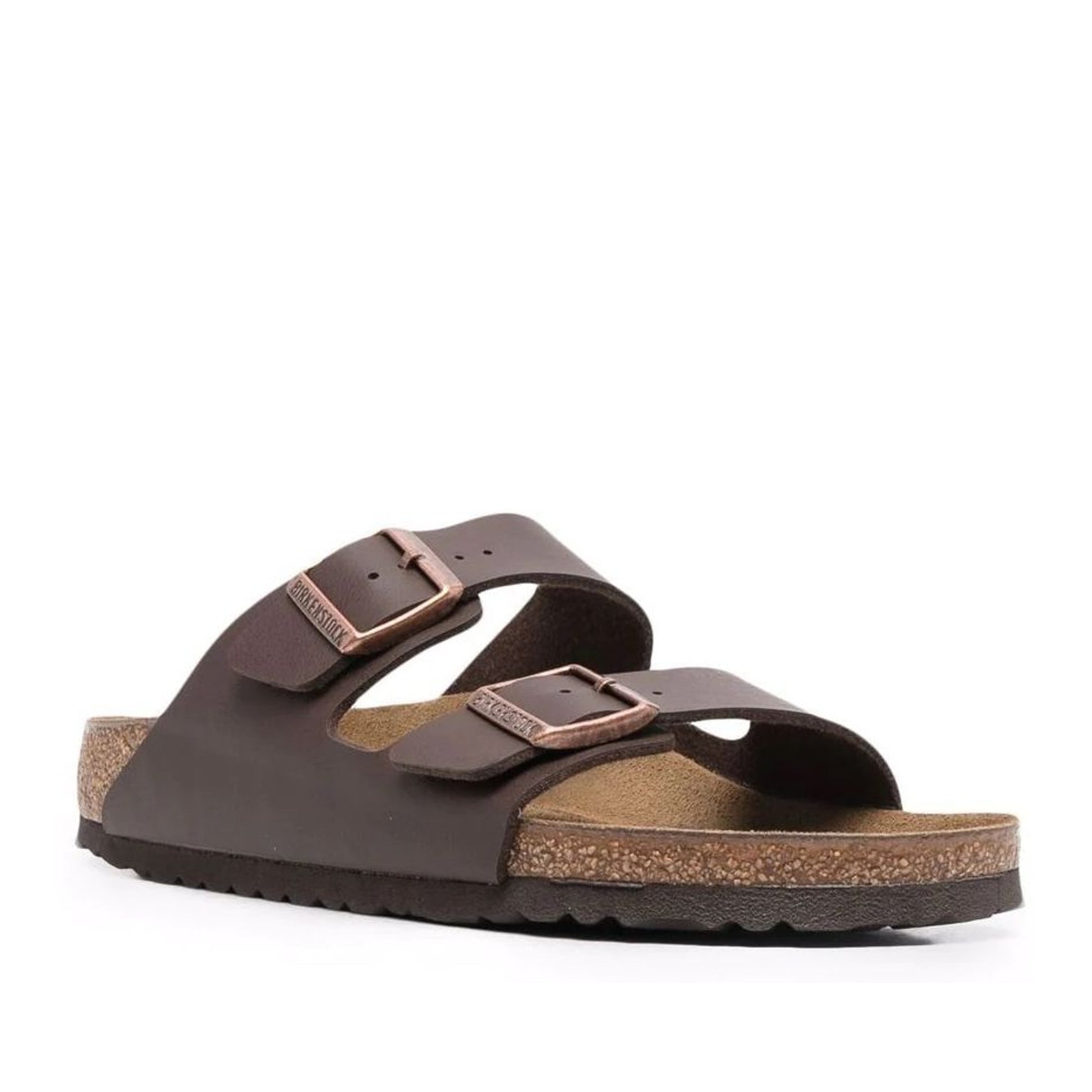 Arizona BF Brown Open-Toe Slippers