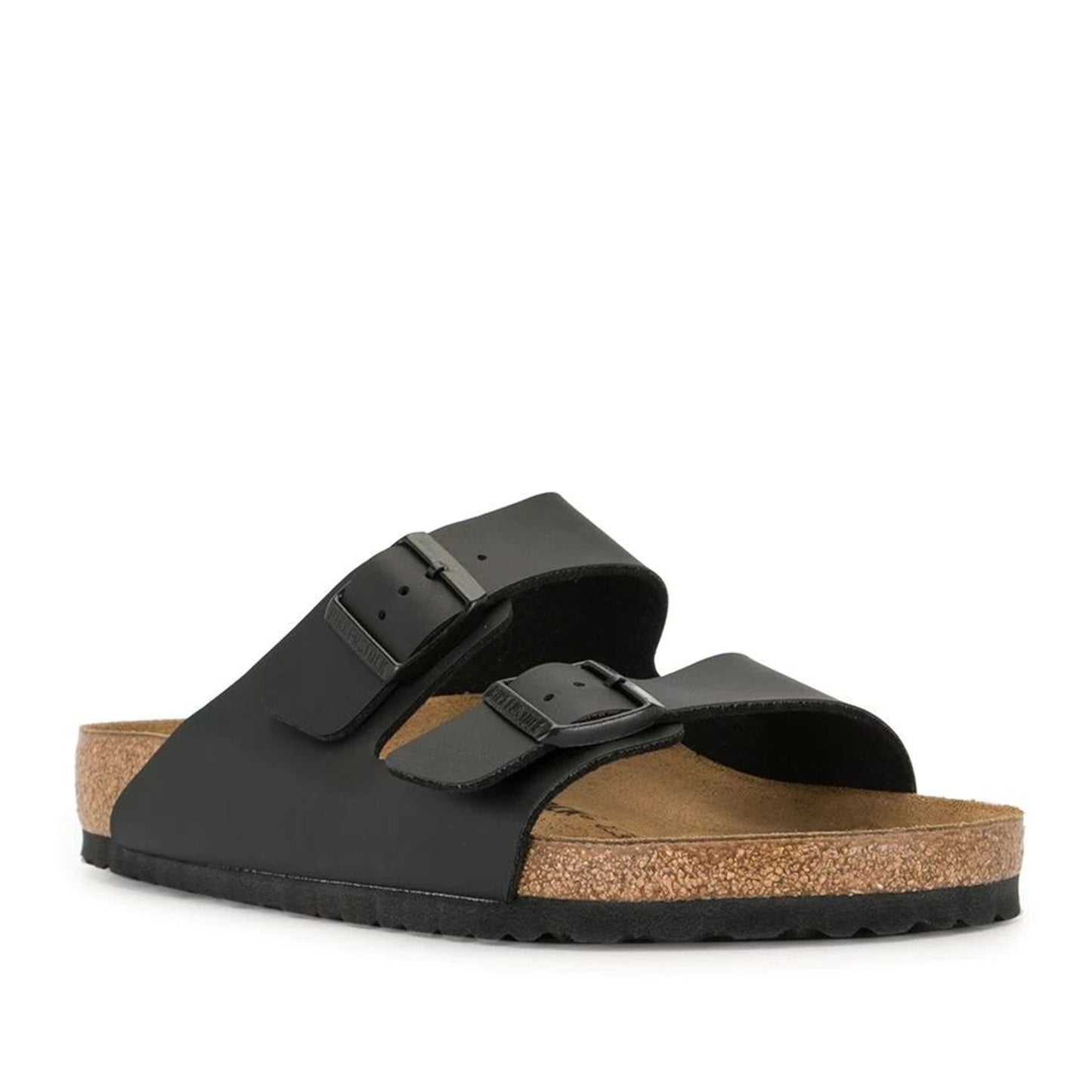 Arizona Black Open-Toe Slippers