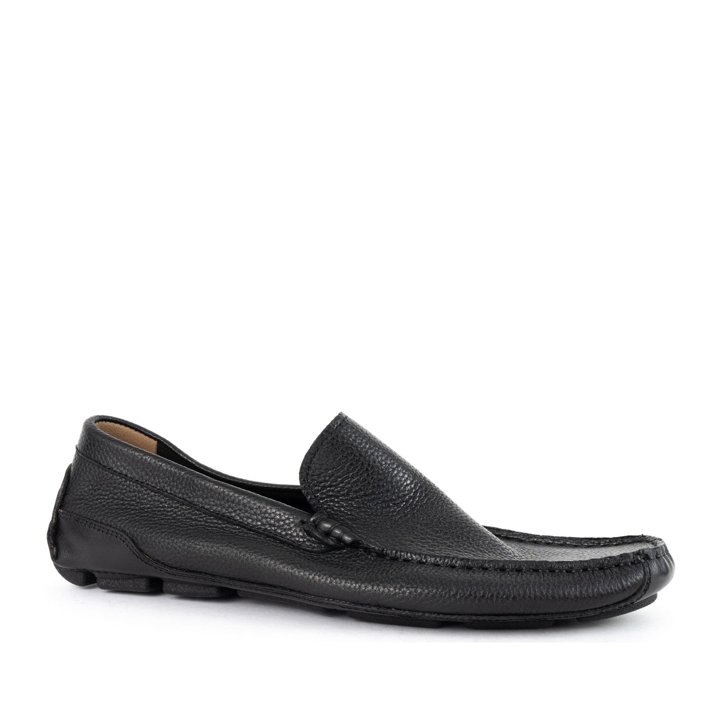 Men's Black Moccasins