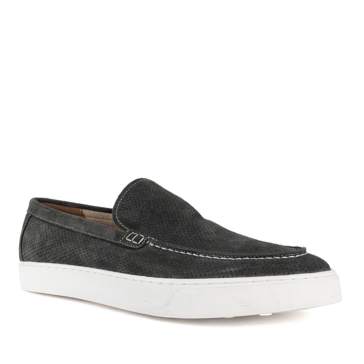 Men's Gray Moccasins