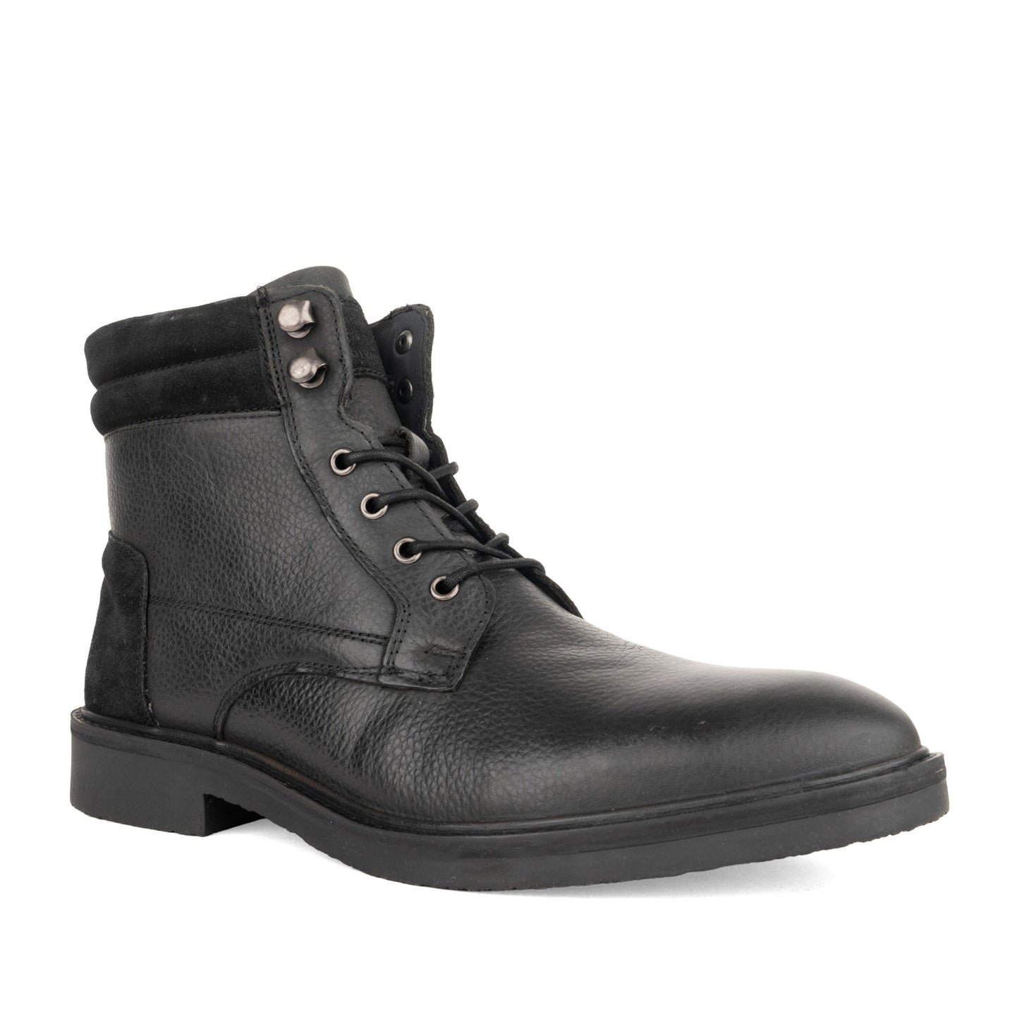 Ristal Men's Black Ankle Boots
