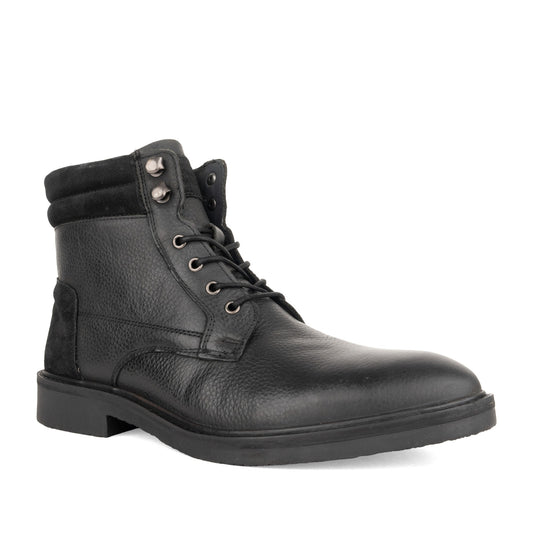 Ristal Men's Black Ankle Boots