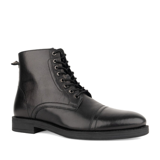 Relive Men's Black Ankle Boots