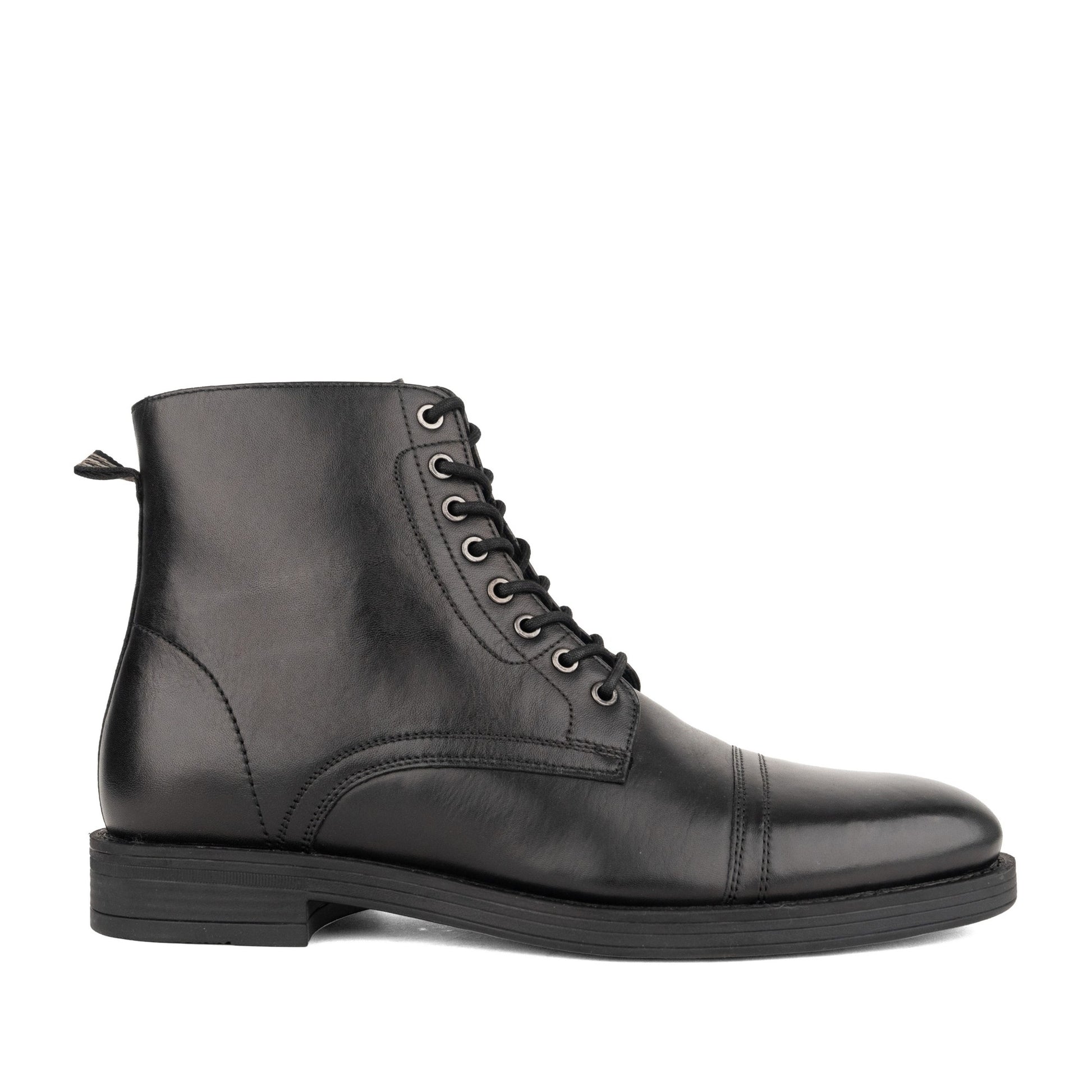 Relive Men's Black Ankle Boots