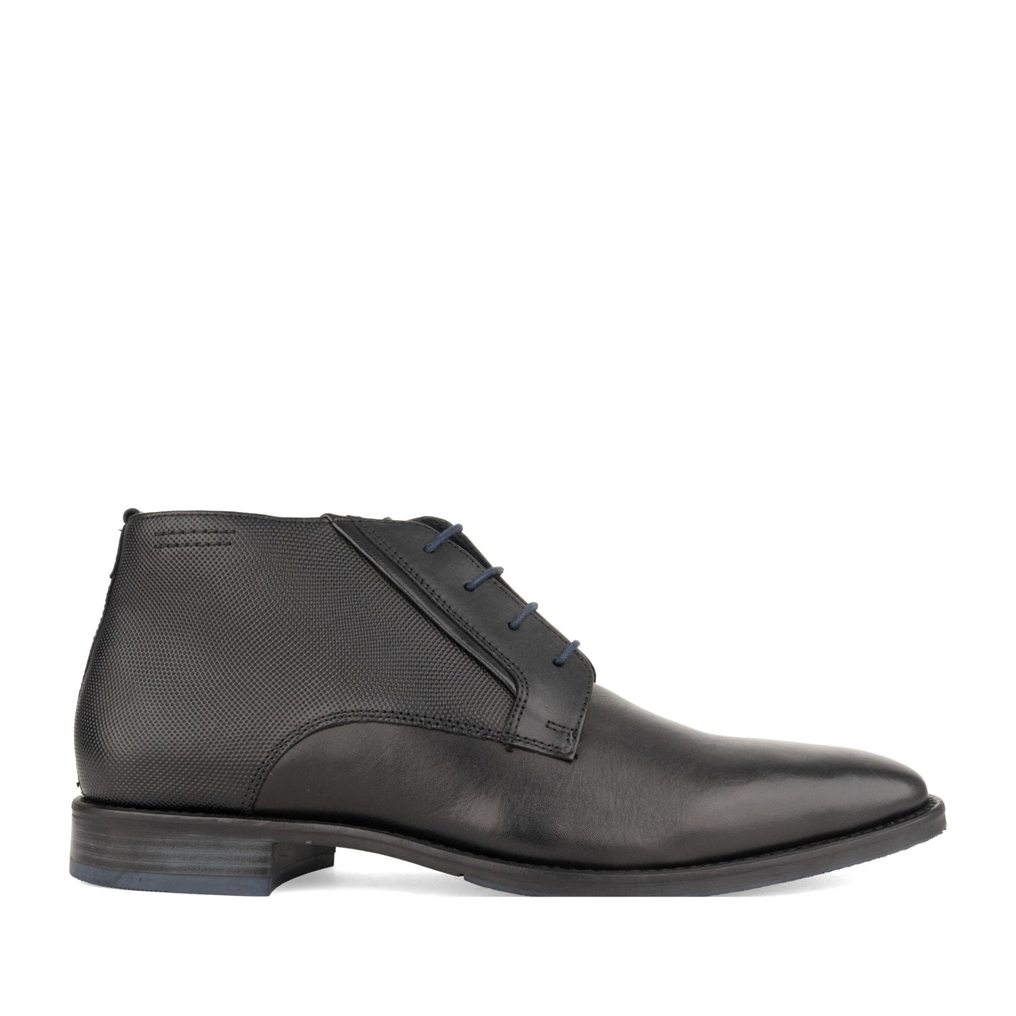 Neth Men's Black Dress Ankle Boots