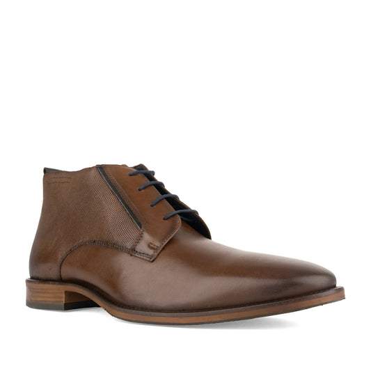 Neth Men's Brown Dress Ankle Boots