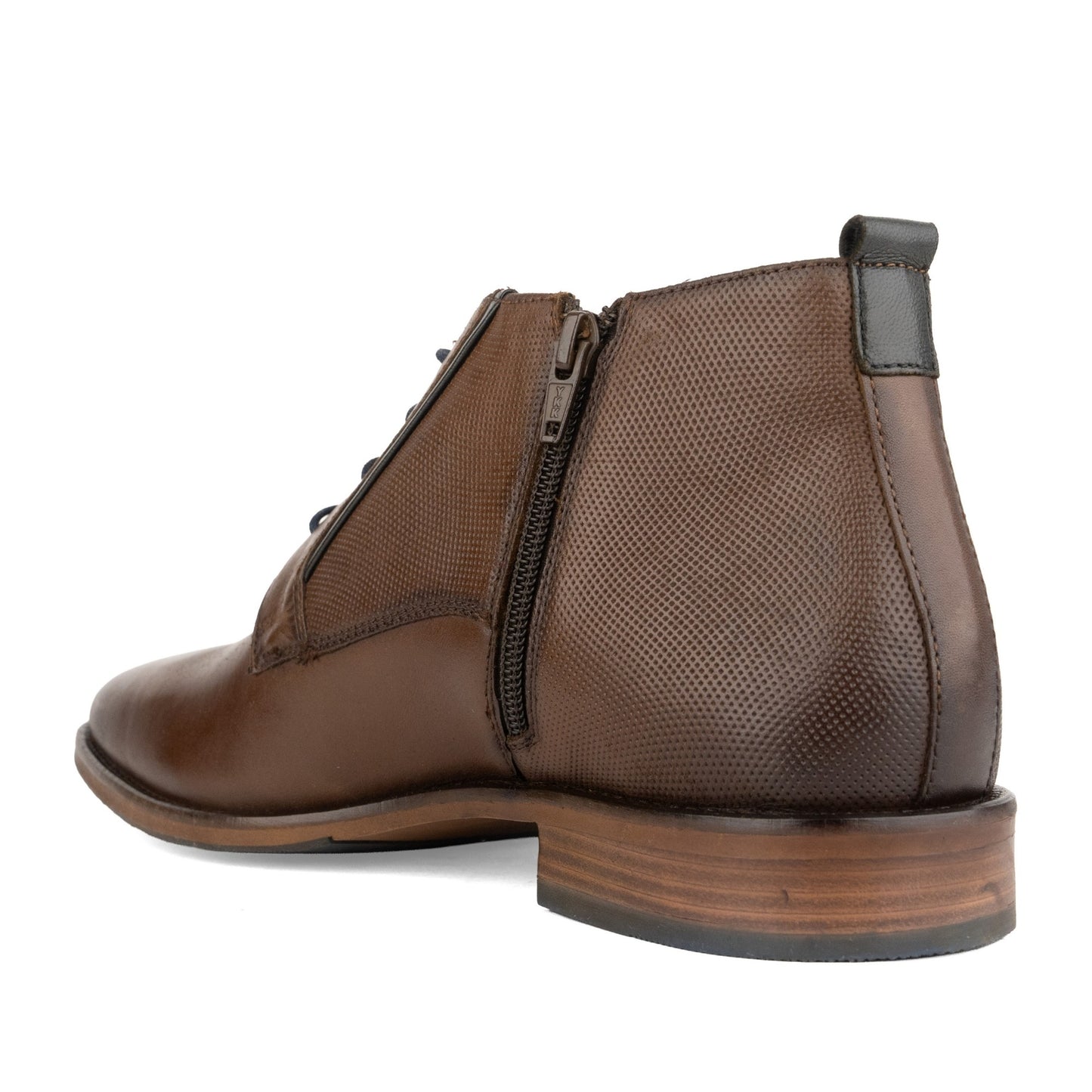 Neth Men's Brown Dress Ankle Boots