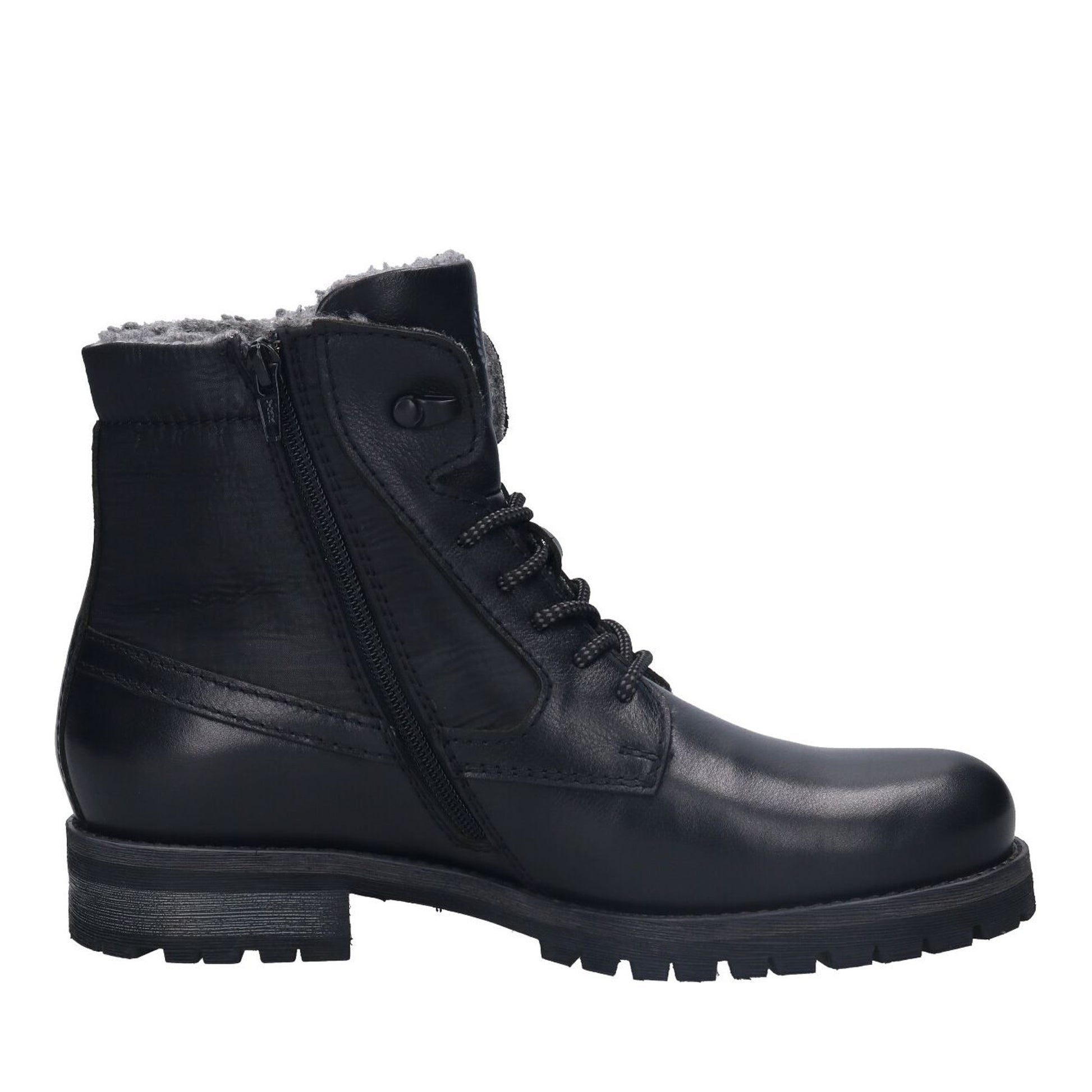 Valere Comfort Men's Black Ankle Boots