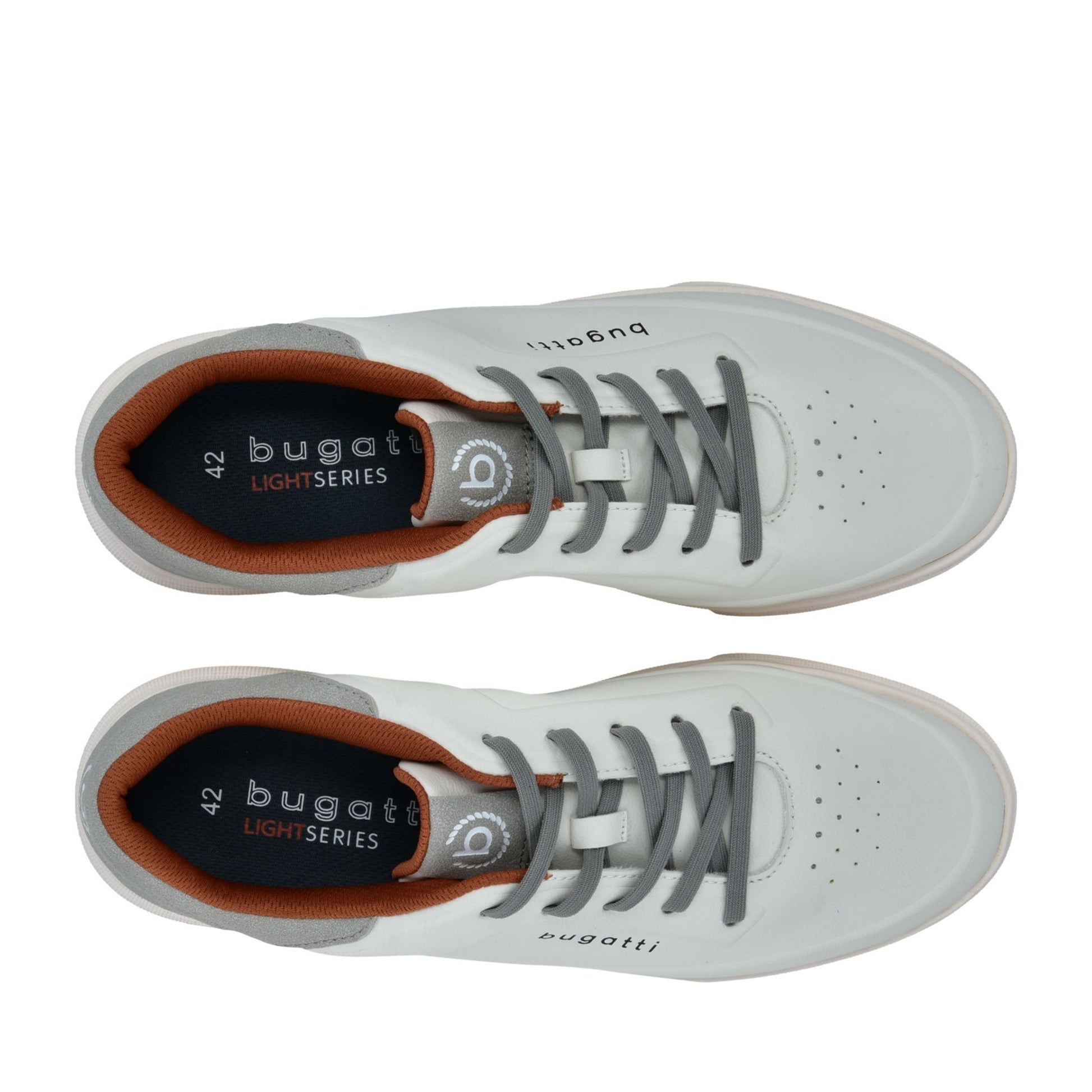 Men's White Fashion Sneakers
