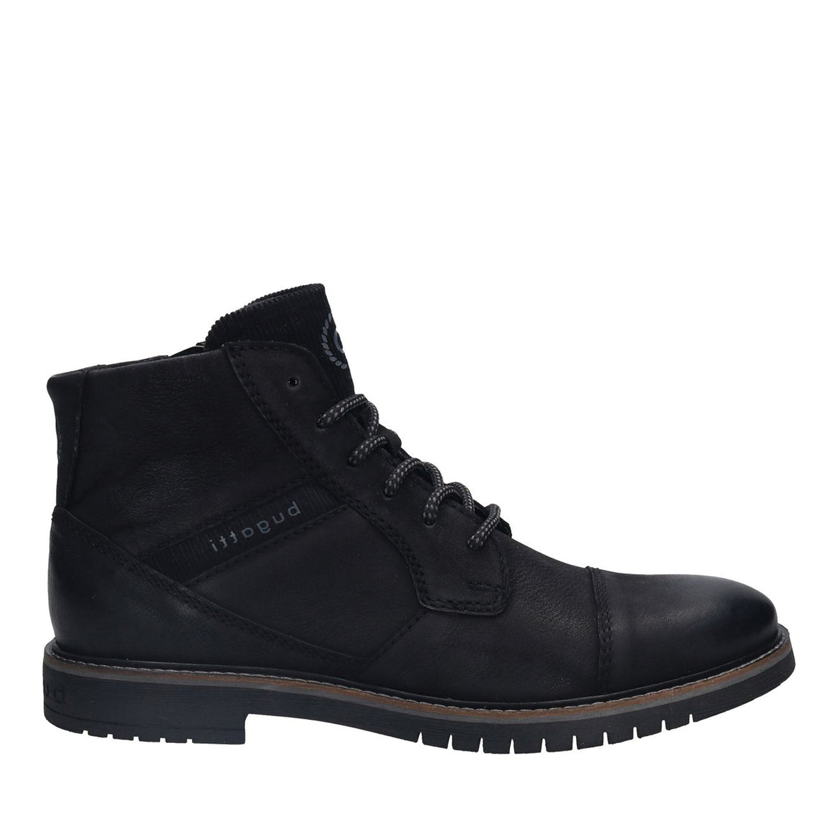 Caj Men's Black Ankle Boots