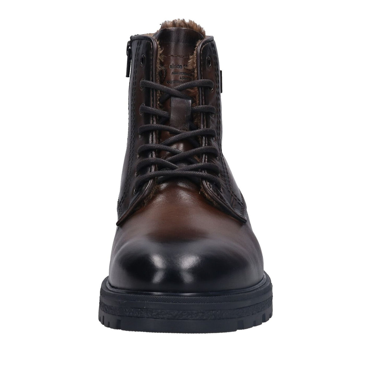 Zaru Men's Brown Ankle Boots