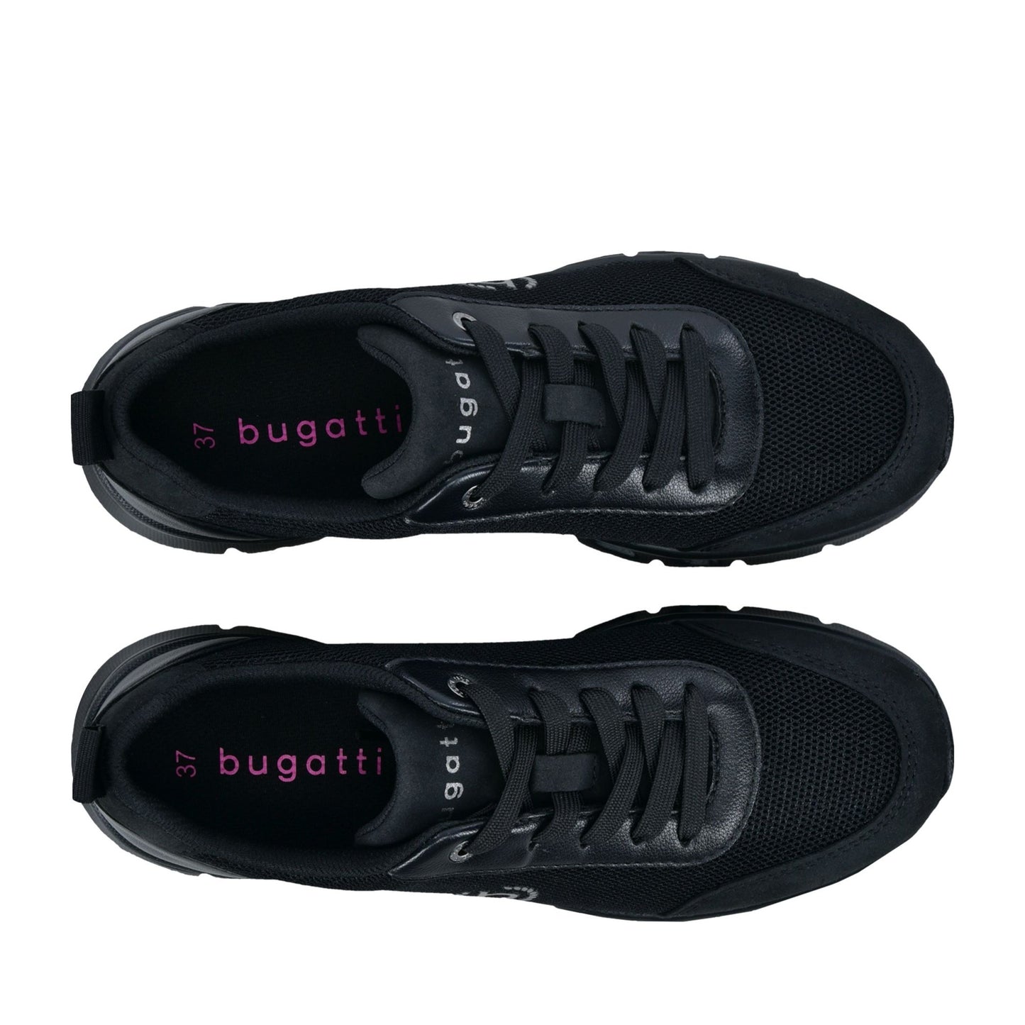 Women's Black Fashion Sneakers