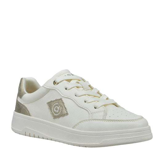 Women's White Fashion Sneakers