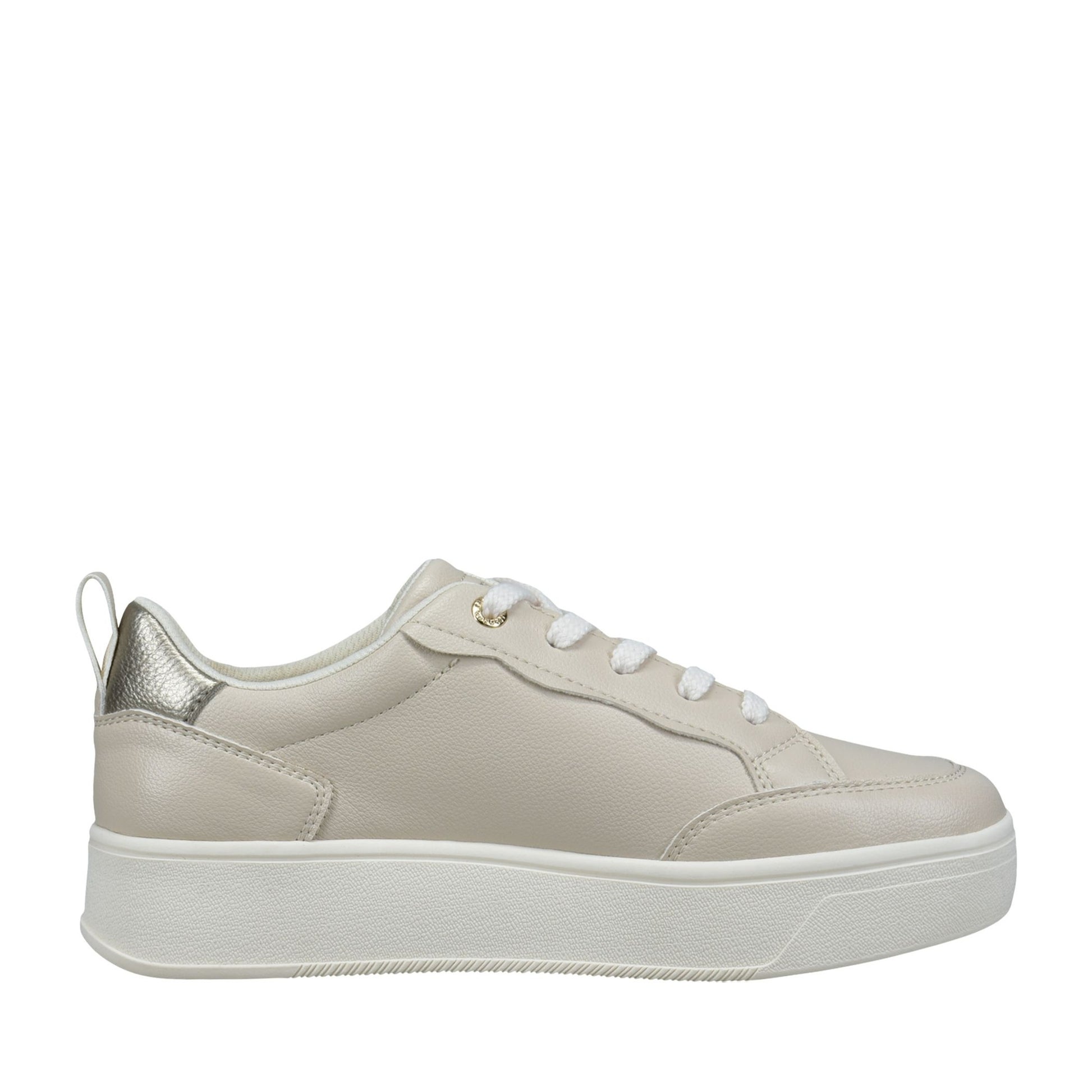 Women's Beige Fashion Sneakers