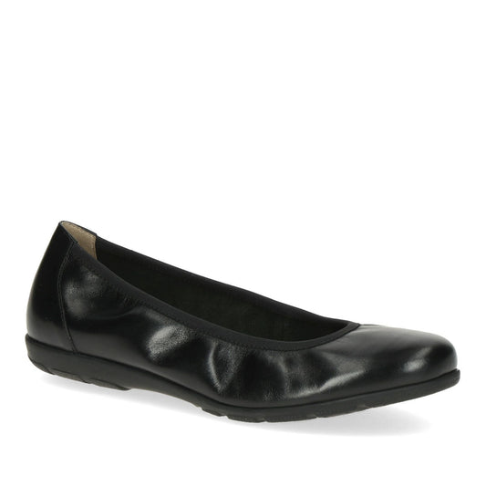 Women's Black Wedge Ballet Flats