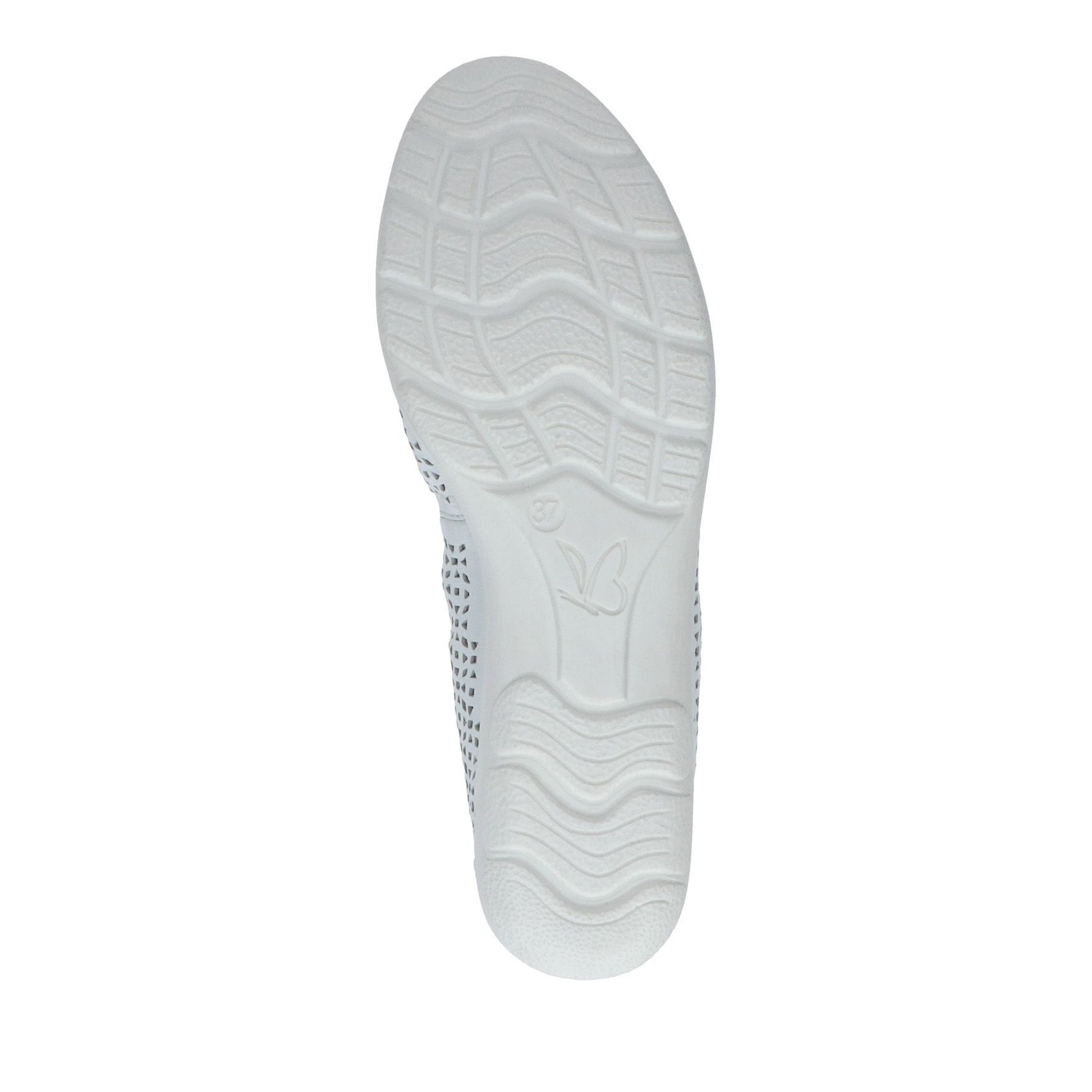 Women's White Wedge Ballet Flats
