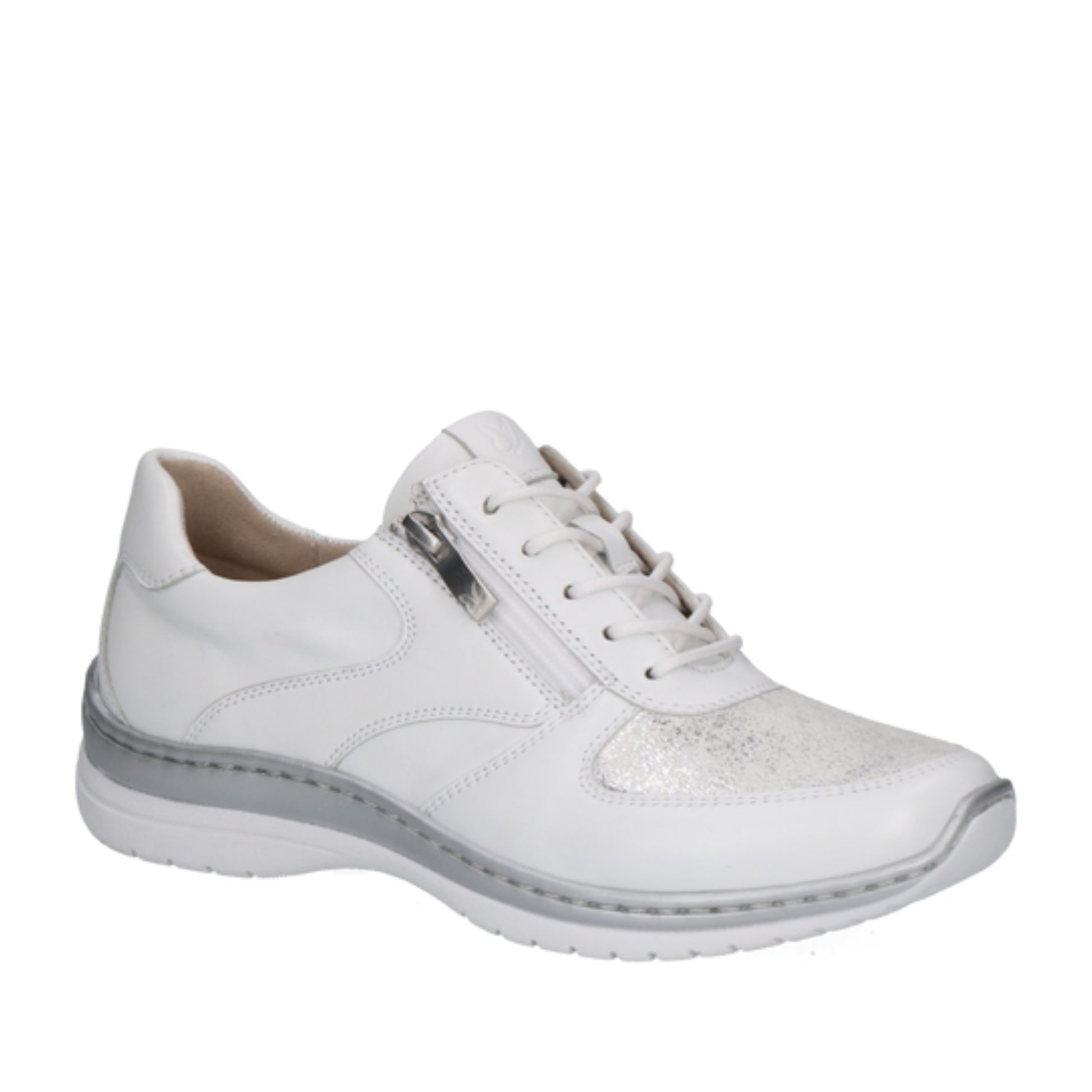 Women's White Fashion Sneakers